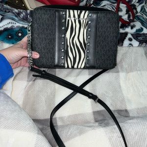 Michael Kors Zebra Crossbody Purse